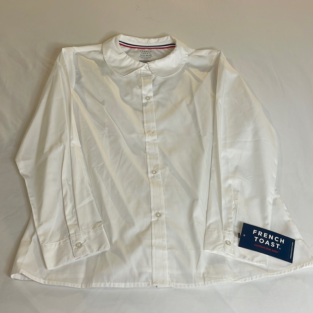 Cotton polyester button up